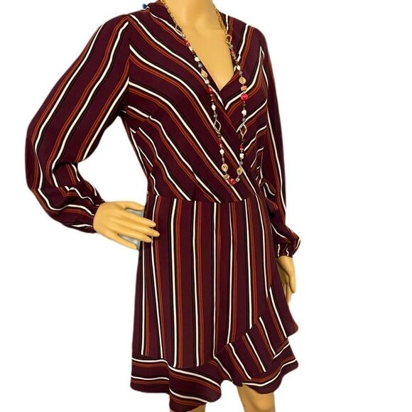 Xhilaration Mock Wrap Dress - Picture 3 of 14